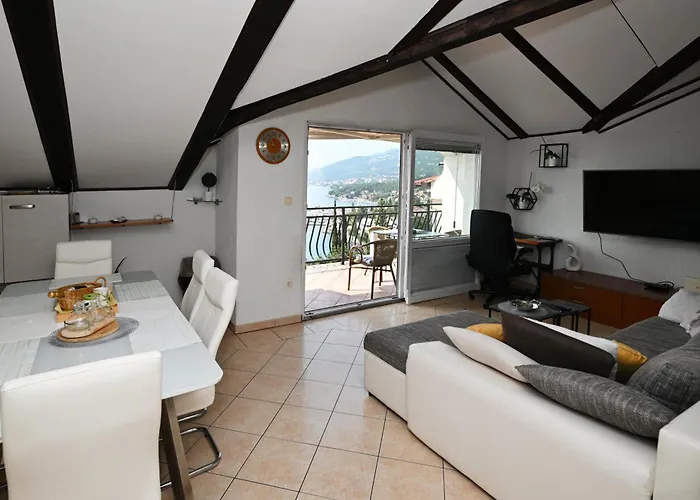 Liliane Kvarner View Lägenhet Opatija